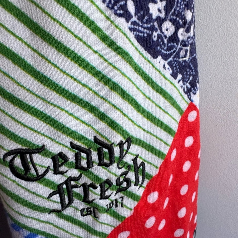 Teddy Fresh Multicolor Patchwork Pants - Picture 6 of 8